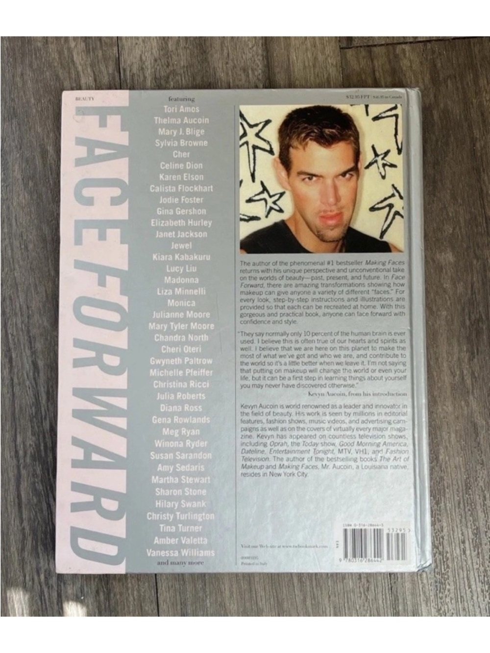 Kevyn Aucoin Face Forward Book 2000 First Edition makeup tutorial Y2K hardcover - Picture 2 of 7